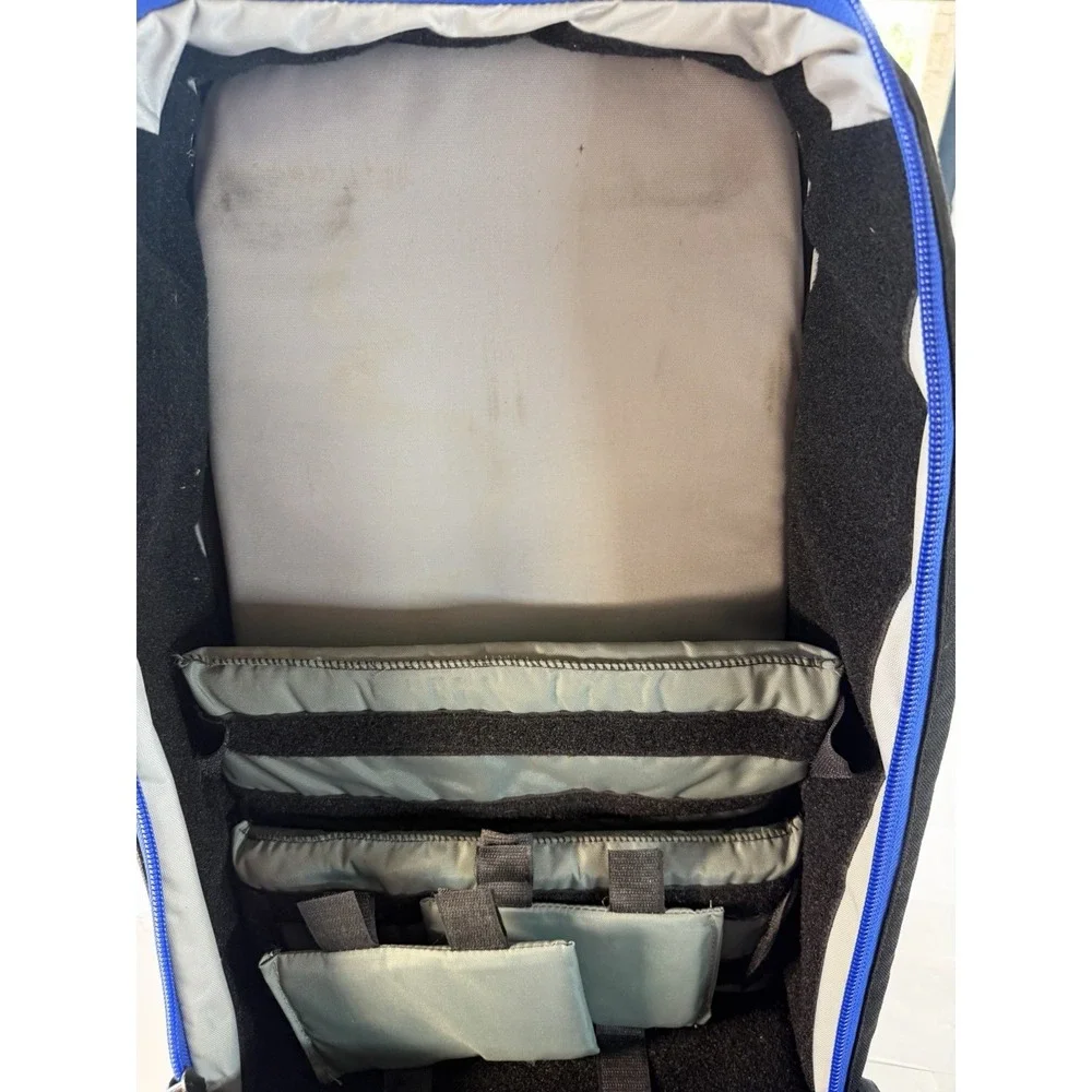 TENBA Slingshot Camera Backpack Aqua Lung Photo Gear Bag Black Blue Padded
